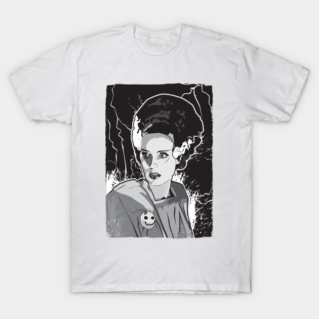 Bride of Frankenstein T-Shirt by mattfontaine